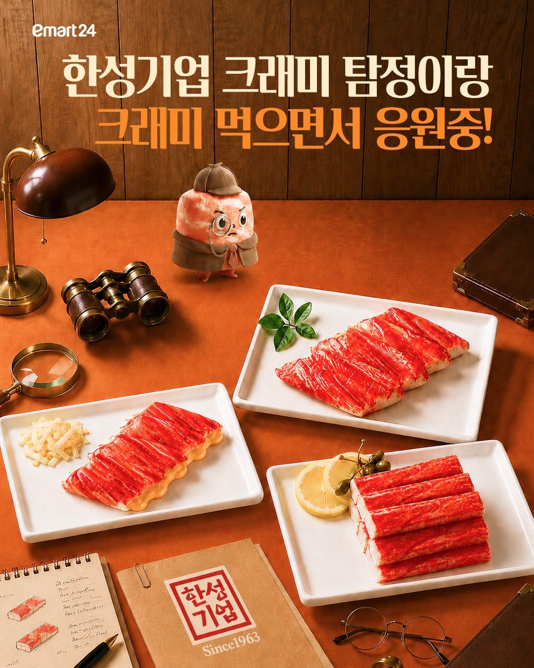 한성기업 크래미, 이마트24에서 맛별로 골라 먹어요! 🦀🧀