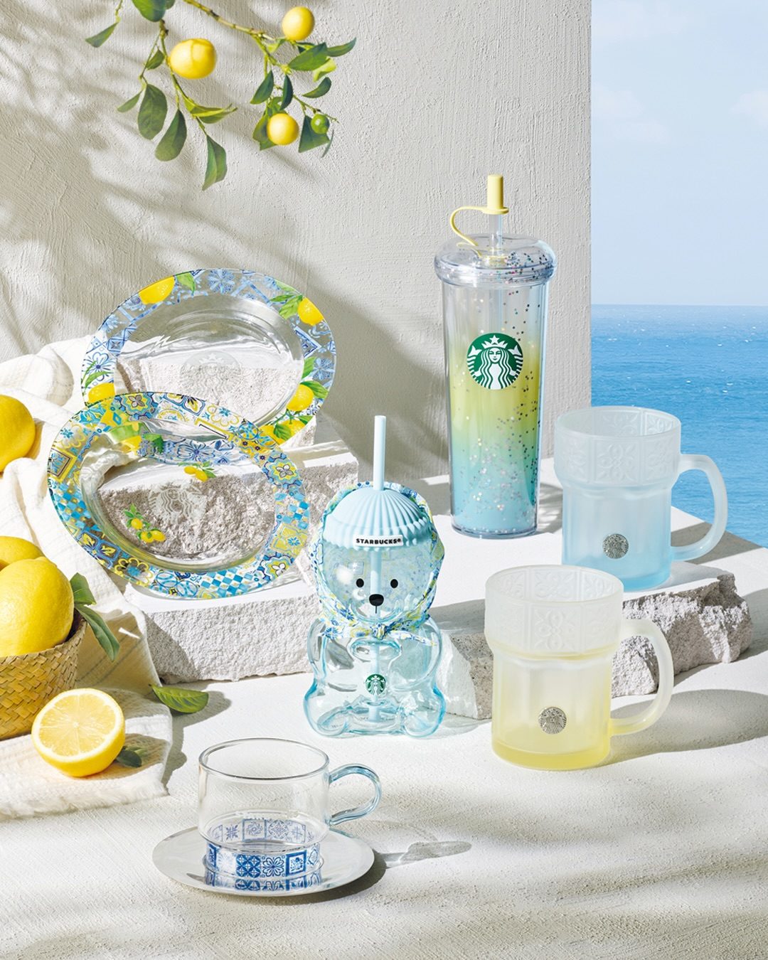 🍋 스타벅스 여름 신규 MD, 레몬빛으로 상큼하게 돌아와요! 💙