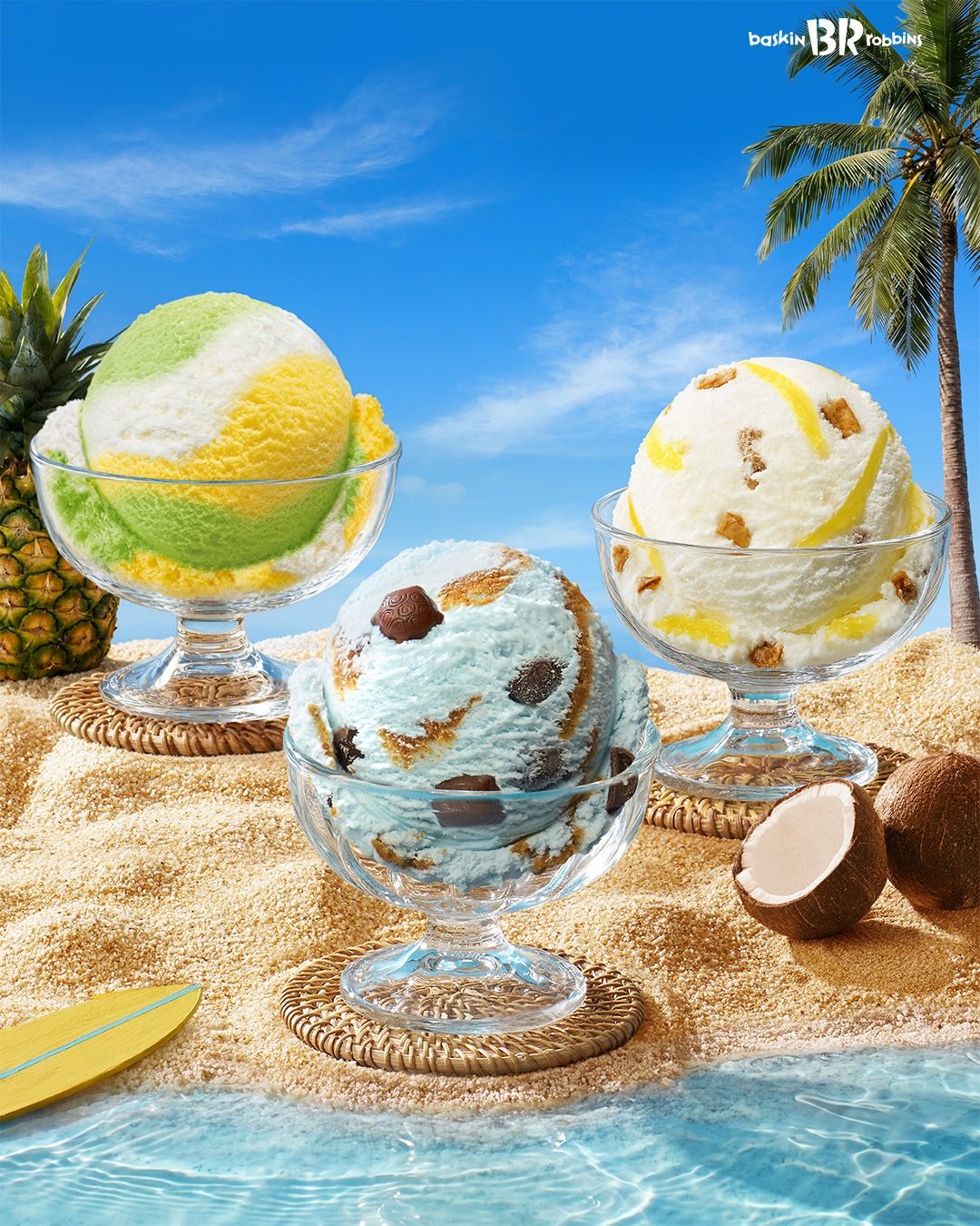 🌺 배스킨라빈스 ‘썸머 하와이’ 아이스크림 3종! 여름 한정으로 딱 🌴🍨