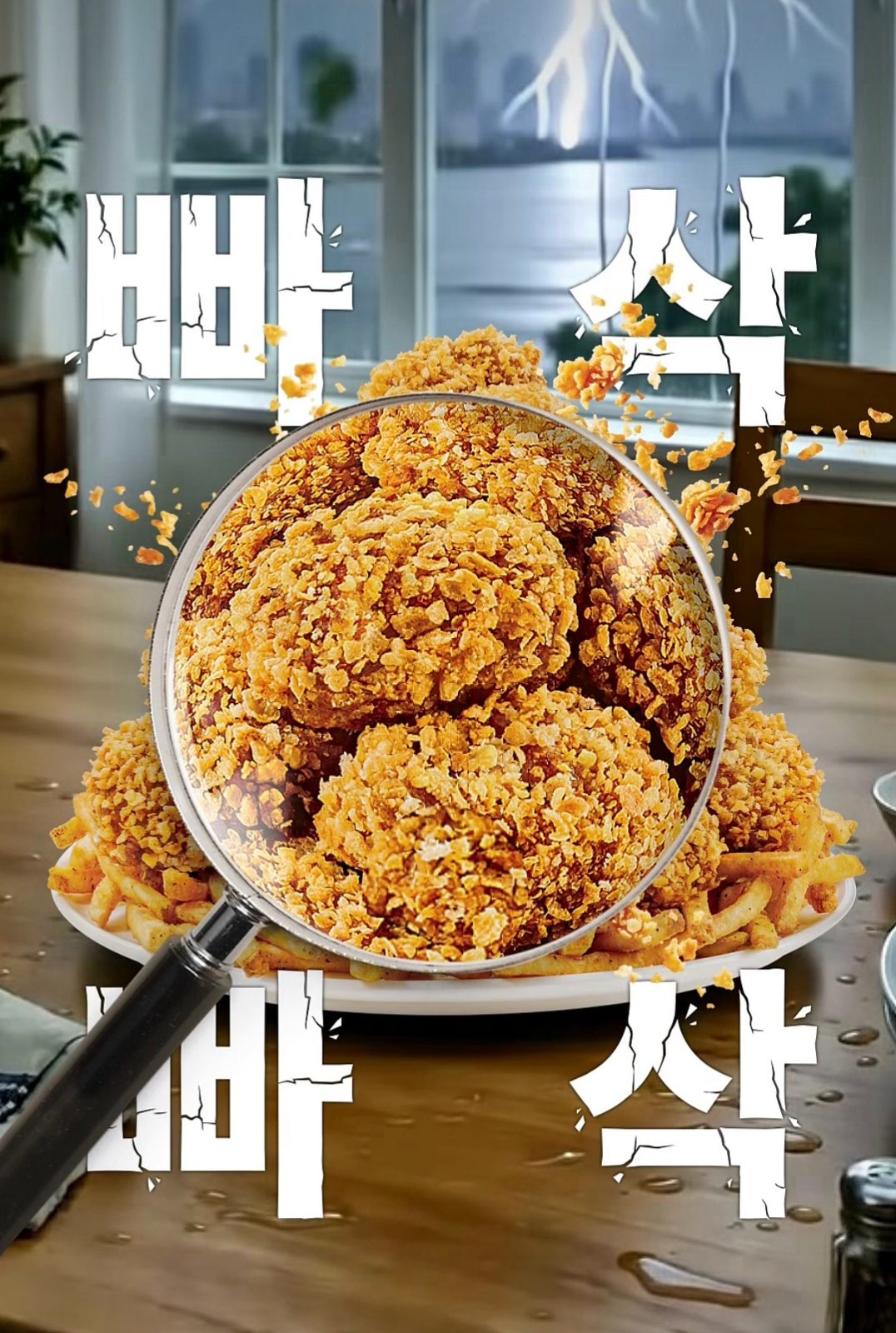 🍗 맘스터치 신상! 갓빠삭 치킨 출시