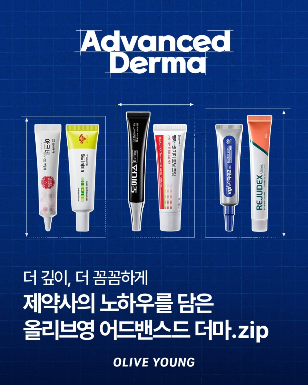💙 피부 고민별 맞춤 케어! 올리브영 어드밴스드 더마 추천템