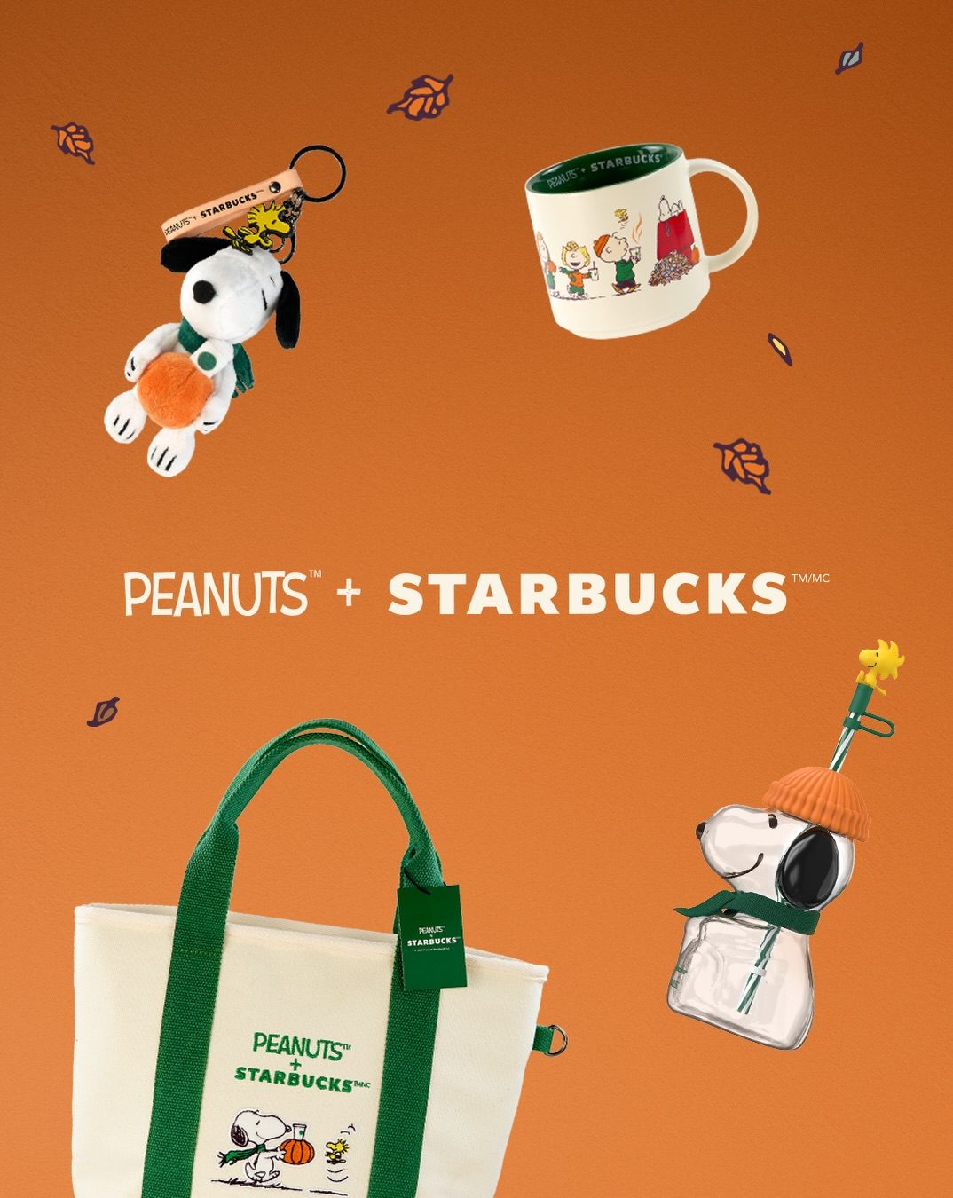 스타벅스 피너츠 콜라보 출시! 스누피 굿즈 총집합 🧡🍂